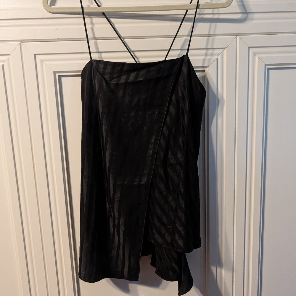 Banana Republic Asymmetrical Silk Top